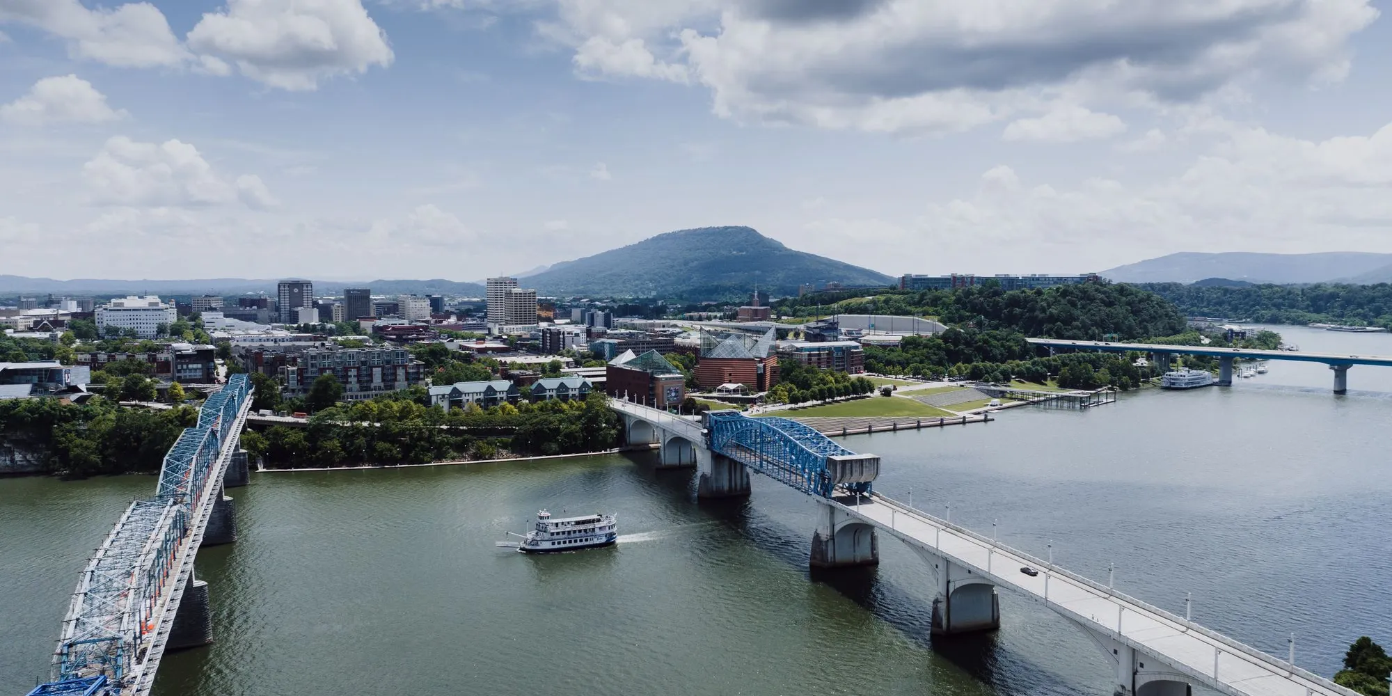 The bridges over the Tennessee River at Chattanooga