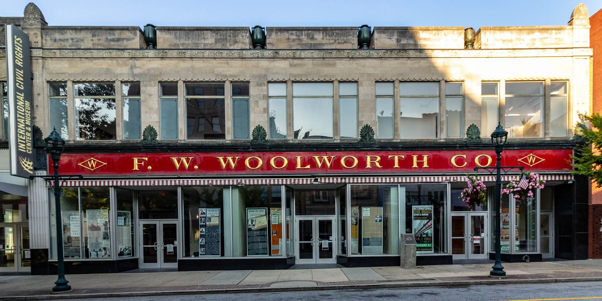 The F. W. Woolworth building in Greensboro, now the International Civil Rights Center and Museum