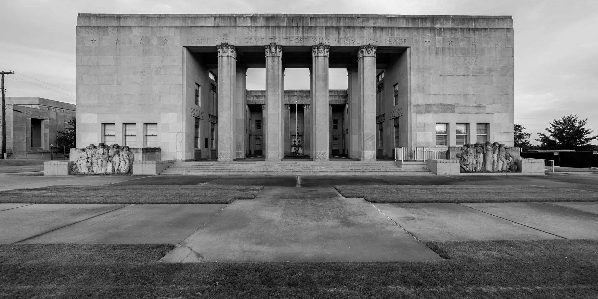 A neoclassical civic building in downtown Jackson, Mississippi