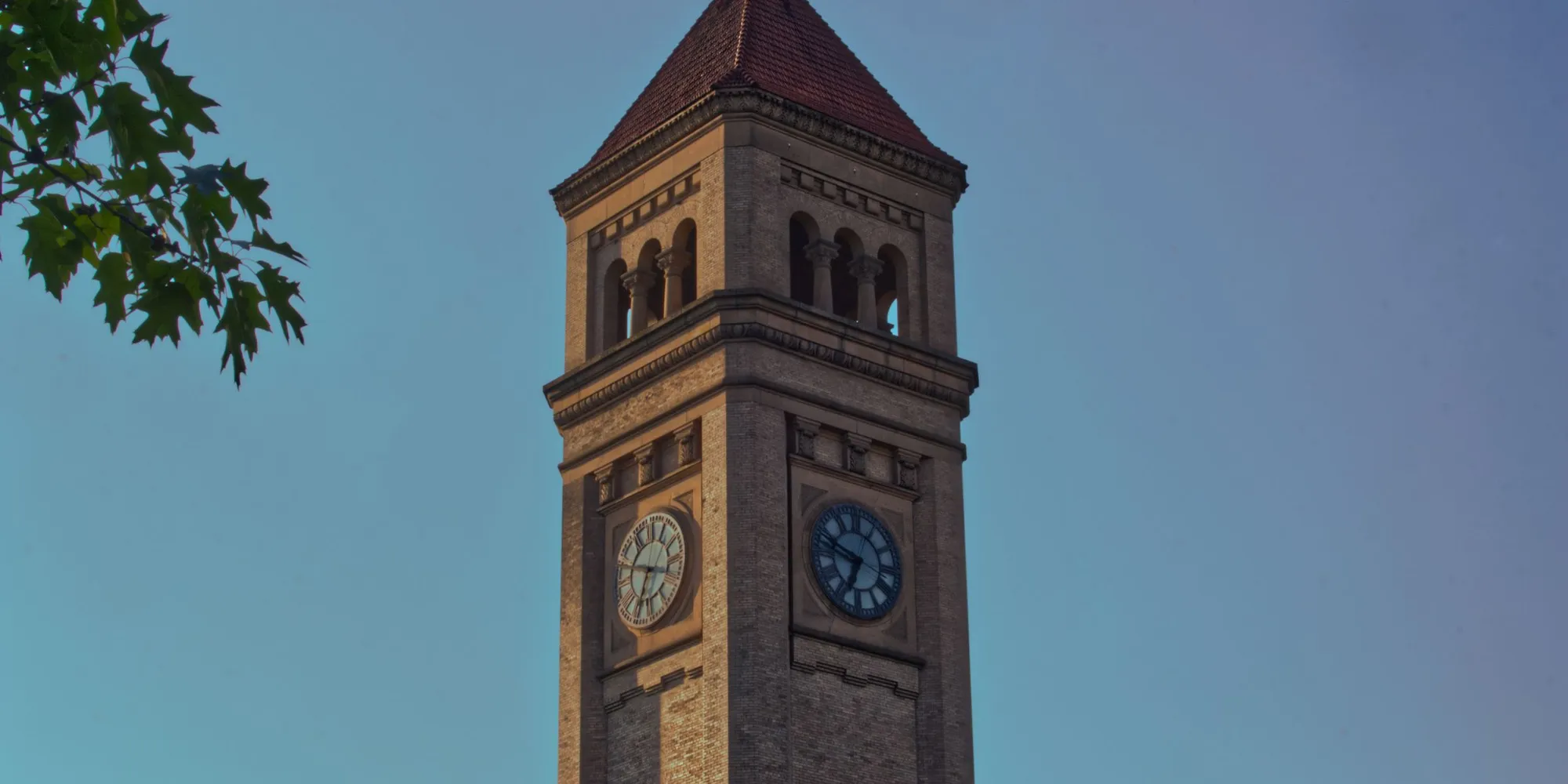 The Great Northern Clocktower in Riverfront Park, Spokane