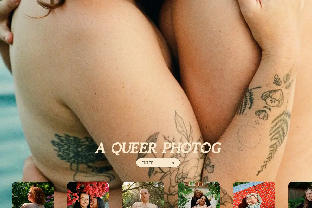 A Queer Photog website