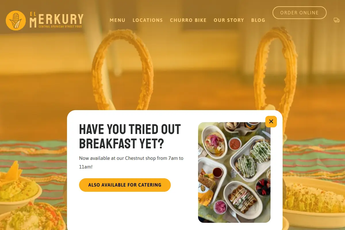 El Merkury website
