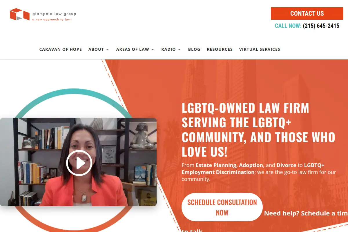 Giampolo Law Group website