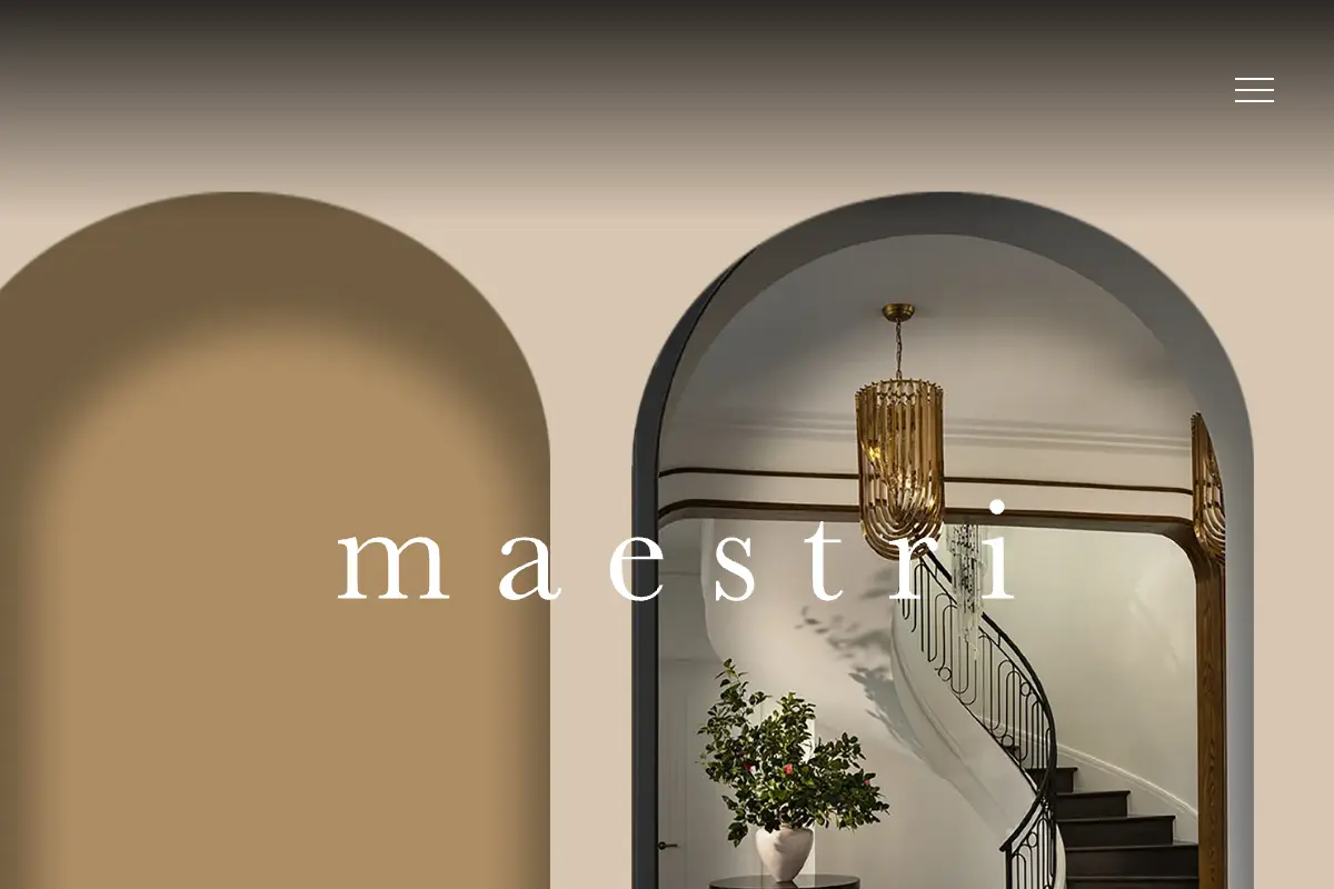 Maestri Studio website