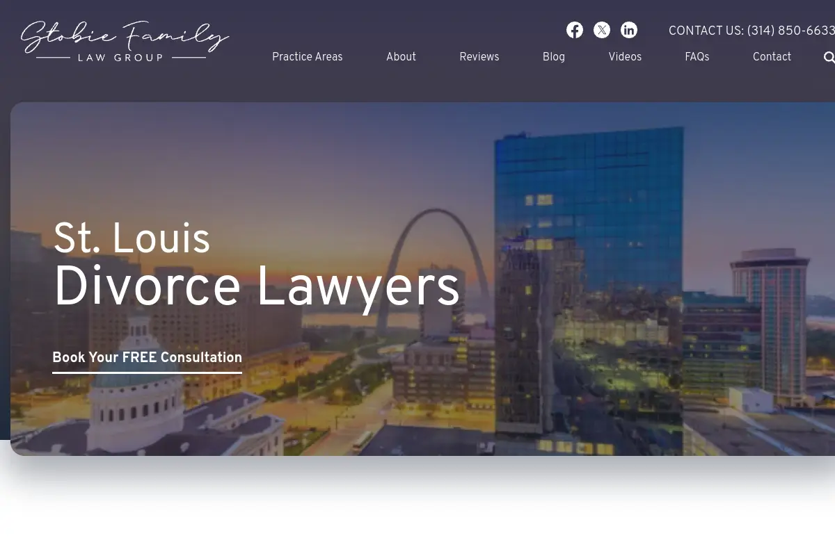Stobie Family Law Group LLC website